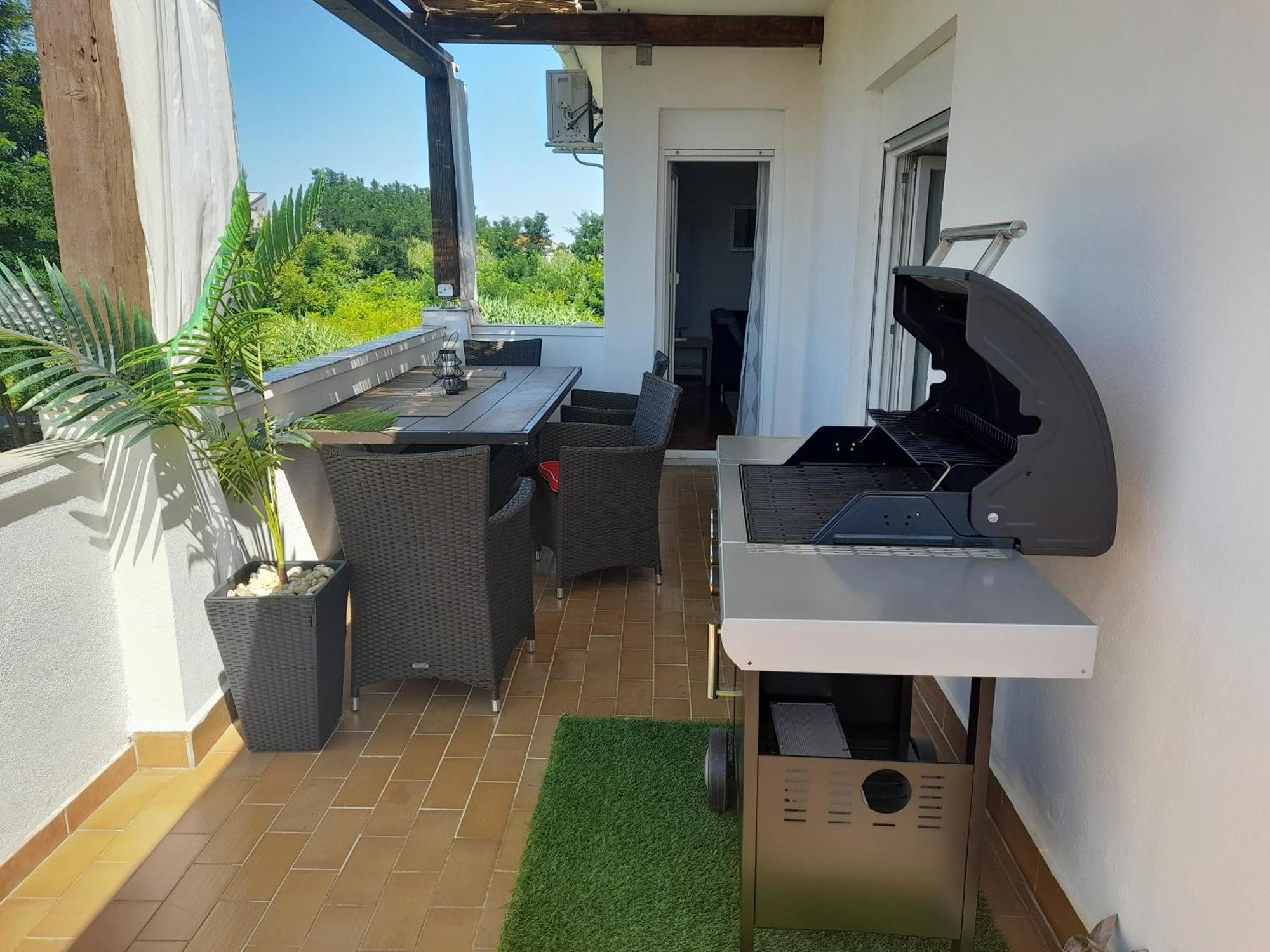 Melanie Apartment Privlaka  Bagian luar foto